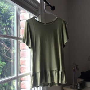 Green T-shirt